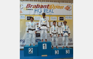 Ihsane HAMADI se classe 3ème à l'Open Brabant en Belgique