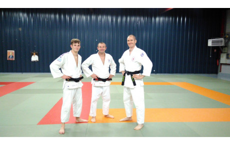 2 judokas anichois prennent du grade